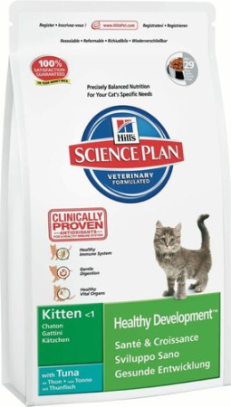 фото Сухой корм Hills SP Kitten для котят с тунцом