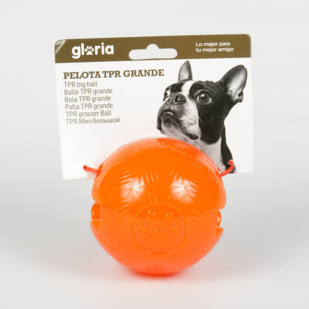 фото Игрушка для собак Gloria Мяч для собак TRP 5.7 см оранжевый