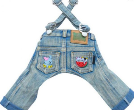 фото Джинсы" Friends" с аппликацией