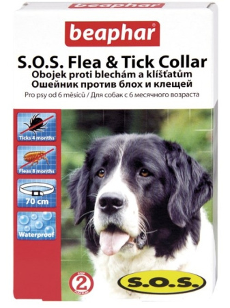 фото Ошейник для собак от блох SOS Beaphar