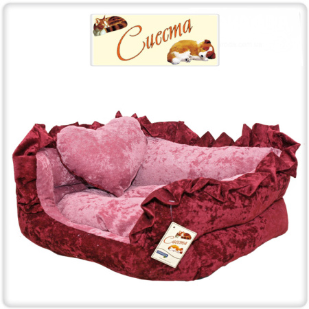 фото Лежак для кошек Сиеста "Гламур"