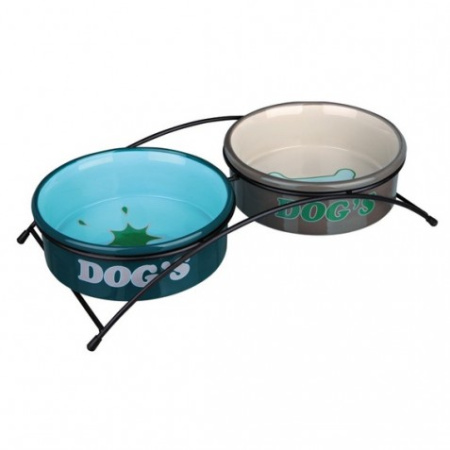 фото Подставка Trixiе с двумя мисками для собак Dog’s