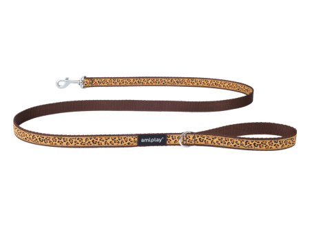фото Поводок Ami Play Wink S 140/1cm Коричневый