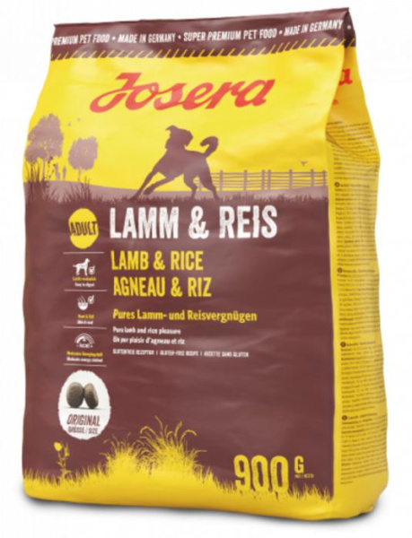 купить Корм для собак JOSERA Lamm  Reis 900 г