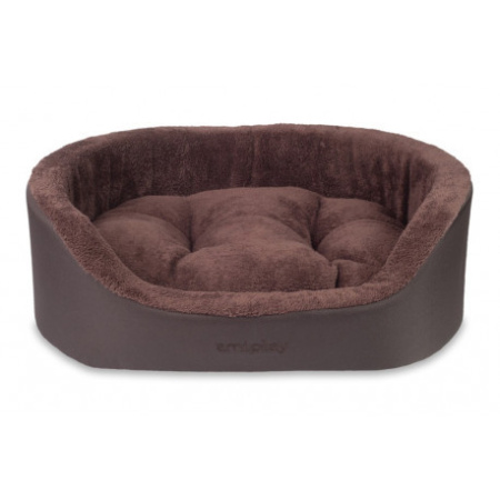 фото Лежак эллипс Amiplay Aspen S 54x45x16 см