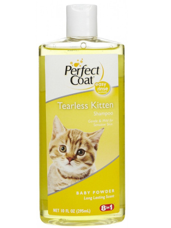 фото Шампунь 8 in 1 Tearless Kitten Shampoo для котят, без слез