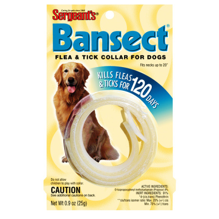 фото Sergeants БАНСЕКТ (Bansect) ошейник от блох и клещей для собак
