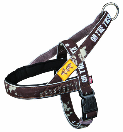 фото Шлея Modern Art On the Trek коричневая Trixie