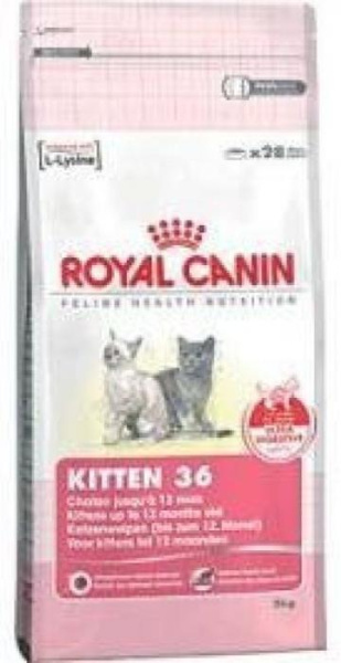 купить Сухой корм для котят с 4 до 12 месяцев KITTEN 36