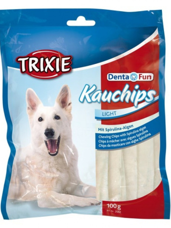 фото Лакомство для собак со спирулиной KauChips Light Trixie фото Лакомство для собак со спирулиной KauChips Light Trixie