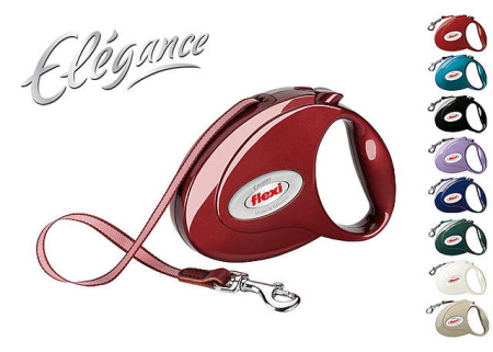 фото Рулетка Flexi ELEGANCE до 25кг 5м лента