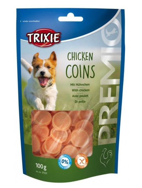 купить Лакомство для собак PREMIO Chicken Coins Trixie