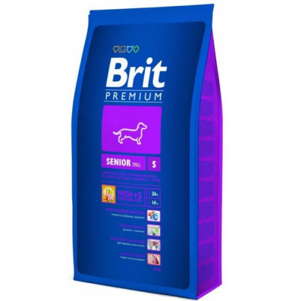 Сухой корм Brit Premium Senior (S)