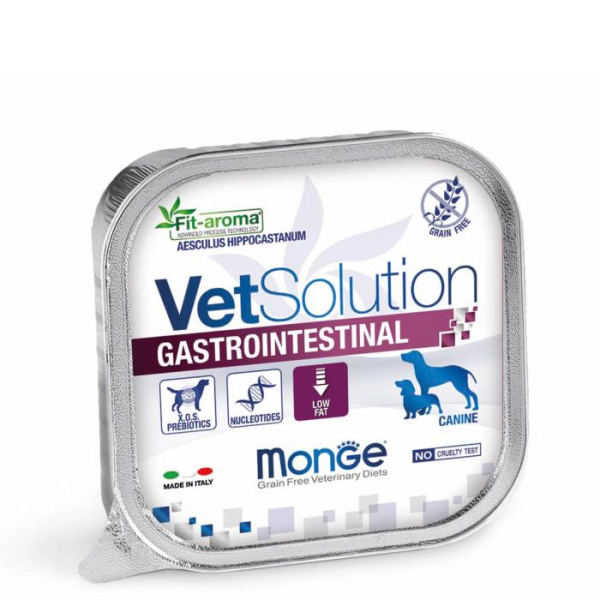 купить Лечебный корм для собак Monge Vetsolution Gastrointestinal Canine 150 гр