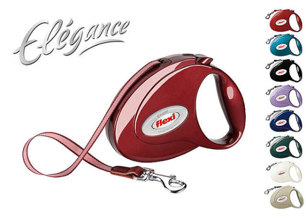 купить Рулетка Flexi ELEGANCE до 25кг 5м лента