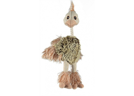 фото Игрушка для собак страус плюшевый