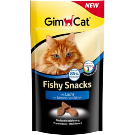 фото Витамины Gimpet Fishy Snacks с лососем для кошек