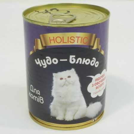 фото Консервы для кошек Чудо-Блюдо индейка с овощами ассорти