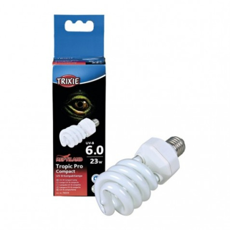 фото Лампа для террариума Trixie компактная 6.0, 23 Вт