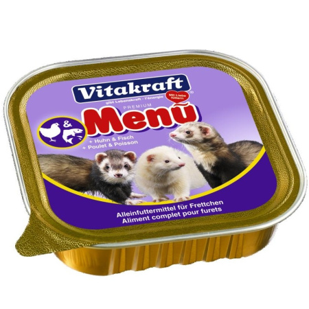 фото Консервированный корм для хорьков Vitakraft фото Консервированный корм для хорьков Vitakraft