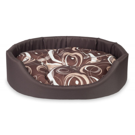 фото Лежак овальный Amiplay Fun S 46х38х13 см