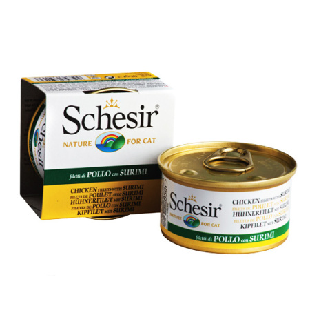 фото Консервы для кошек (Chicken Surimi) Шезир ФИЛЕ КУРИЦЫ С СУРИМИ