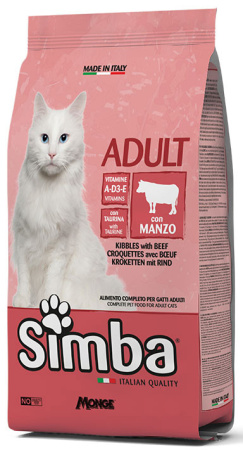 фото Сухой корм для кошек с говядиной Simba 20 кг фото Сухой корм для кошек с говядиной Simba 20 кг