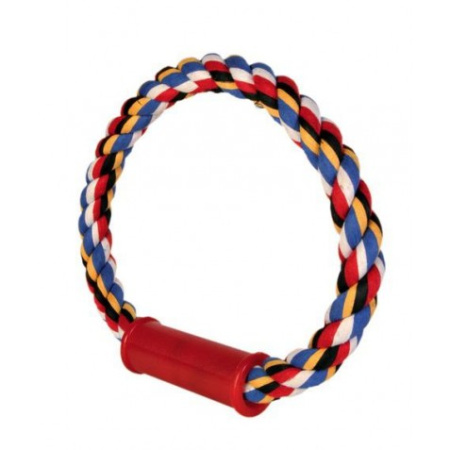 фото Игрушка для собак игровой канат-кольцо Trixie