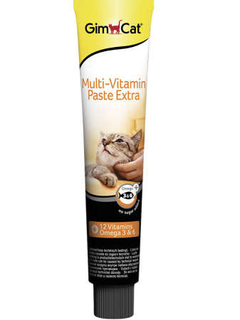 фото Мультивитаминная паста для котов Extra Gimpet