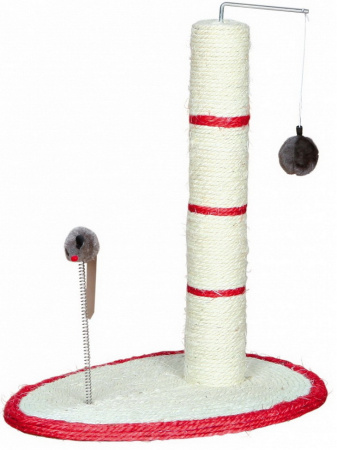 фото Дряпка-столбик с мышкой Trixie