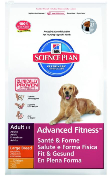 купить Сухой корм для собак кпупных пород SP Adult Advanced Fitnes Large Breed with Chicken Курица