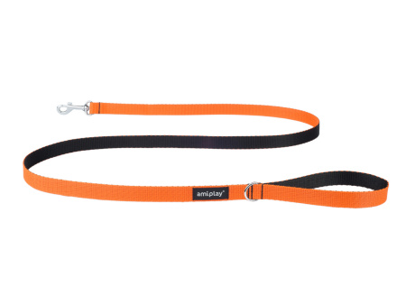 фото Поводок Ami Play Fusion Twist S 150/1cm Оранжевый