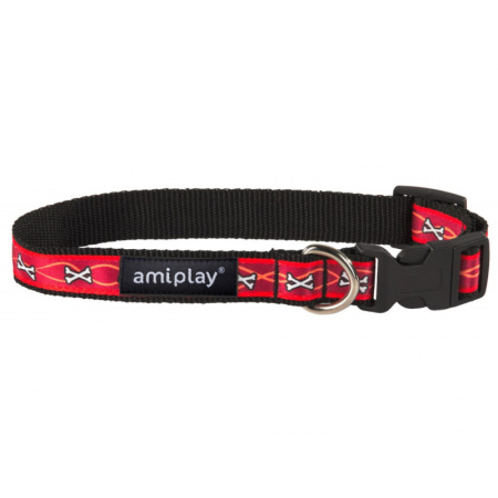 фото Ошейник регулируемый Ami Play с блокировкой Joy XL 53-85 x 2.5 см