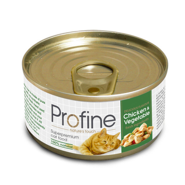 купить Консервы для кошек Profine Cat курица с овощами
