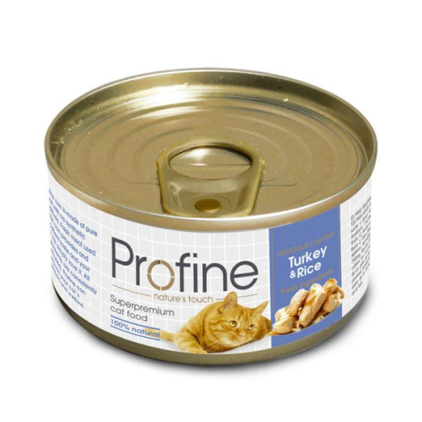 купить Консервы для кошек Profine Cat индейка и рис