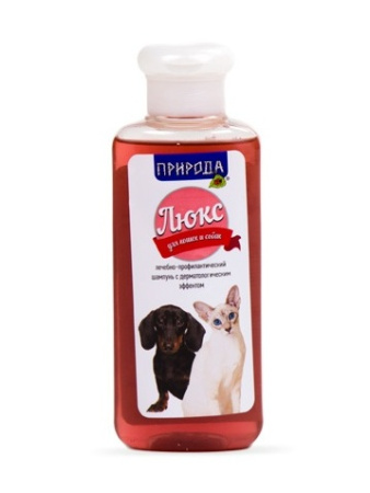 фото Шампунь для собак и кошек лечебно-профилактический Природа Люкс