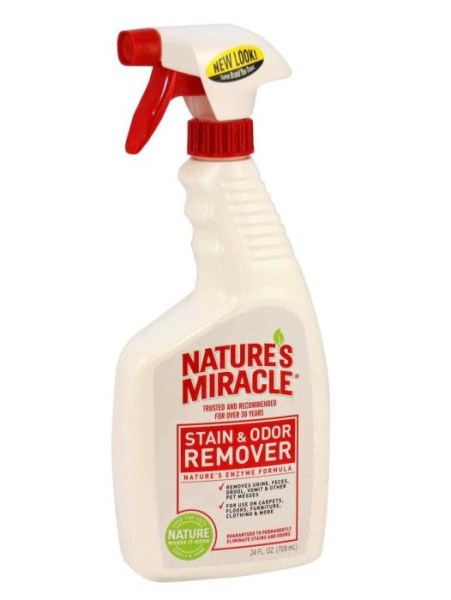 купить Спрей 8 in 1 Stain & Odor Remover уничтожитель пятен и запахов универсальный