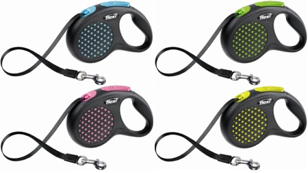 фото Рулетка Flexi DESIGN S (лента) до 15 кг/5 м