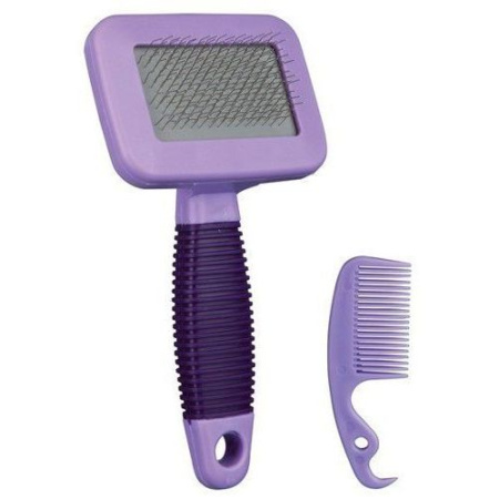 фото Пуходерка+расческа для грызуна Trixie