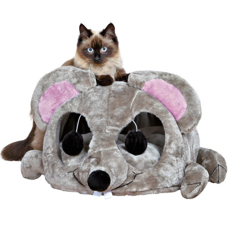 фото Домик с дряпкой для кота Lukas Trixie