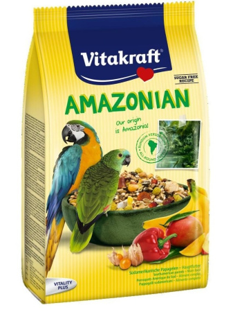 фото Корм для крупных амазонских попугаев Amazonian
