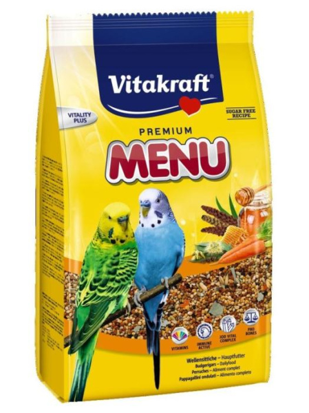 купить Корм для волнистых попугаев Menu Vital