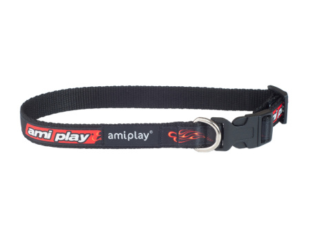 фото Ошейник регулируемый Ami Play с блокировкой Joy L 35-50 x 2 см