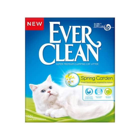 фото Комкующийся наполнитель для кошачьего туалета Ever Clean Spring Garden 10 л