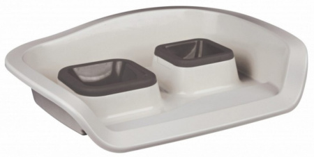 фото Миски на пластиковой подставке Trixiе с бортиками