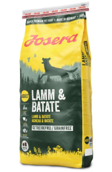 купить Корм для собак JOSERA Lamm  Batate 15 кг