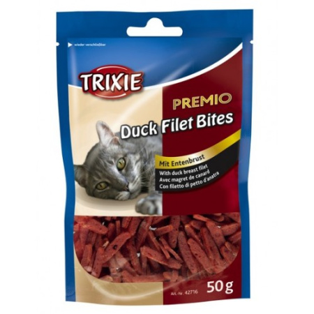 фото Лакомство для кошек Trixie Premio Duck Filet Bites, филе утки сушеное фото Лакомство для кошек Trixie Premio Duck Filet Bites, филе утки сушеное
