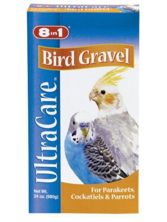 фото Гравий для заполнения зоба у корелл и попугаев 8in1