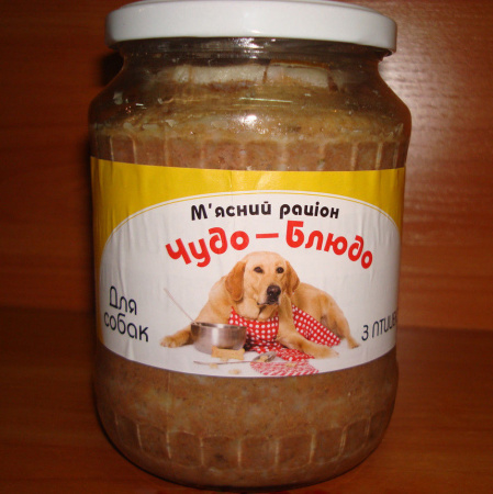 фото Консервы для собак Чудо-Блюдо (стекло) птица