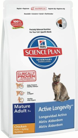 фото Сухой корм для кошек старше 7 лет SP FELINE MATURE ADULT ACTIVE LONGEVITY